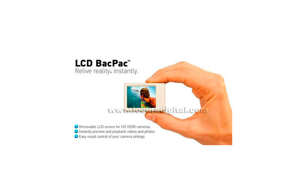 LCD BAC PAC  GOPRO 