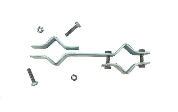 LEMM TS14 Support pour tube balums LEMM diamètre 30 mm, Accessoires pour tenir deux tubes diamètre maximum 3 cm. Matériel Fer galvanisé.
