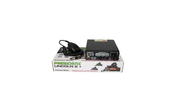 PRESIDENT LINCOLN II PLUS AM-FM-USB-LSB-CW 28 -29 Mhz transmitter