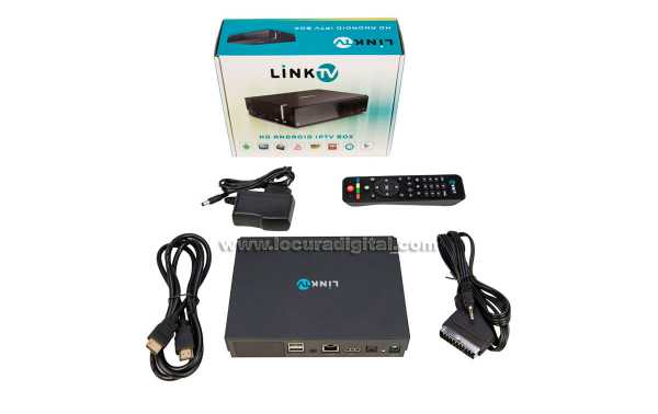 ENGEL AD1001 Receiver IP IP-TV Android LinkTV