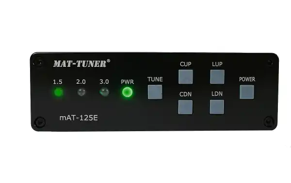 MAT-125E Kenwood / Yaesu / Icom Acoplador Automático HF 1,6 A 54 Mhz