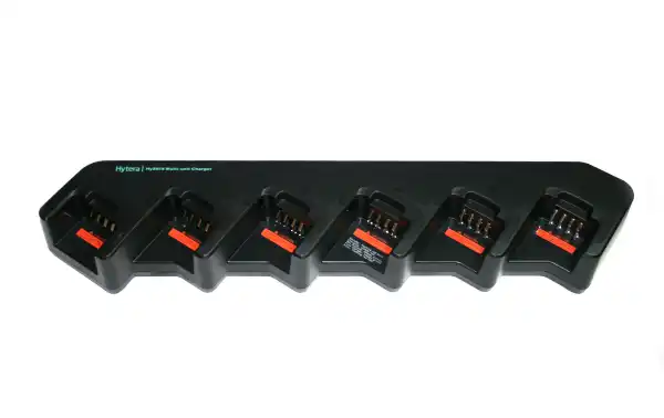 HYTERA MCL39 EU 6-unit charger for HP5, HP6, HP7 series walkie-talkies and PT590