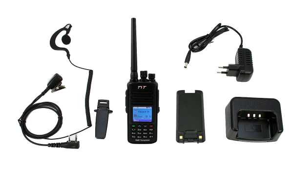 MD390VHF TYT Walkie Profissional DMR-Analógico VHF136-174 Mhz-IP67