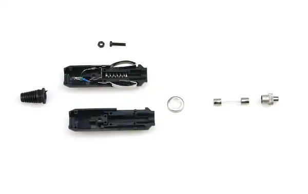 MECHEROFU Prise Allume Mâle avec fusible et LED