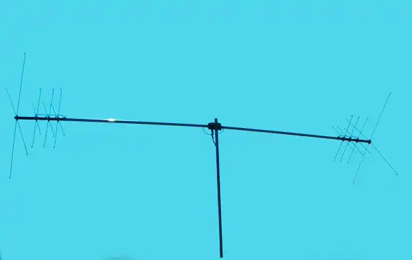  Antena Dipolo HF 9 bandas 2, 6, 10, 12, 15,17, 20, 30, 40mts, Longitus 4 ,30 mts