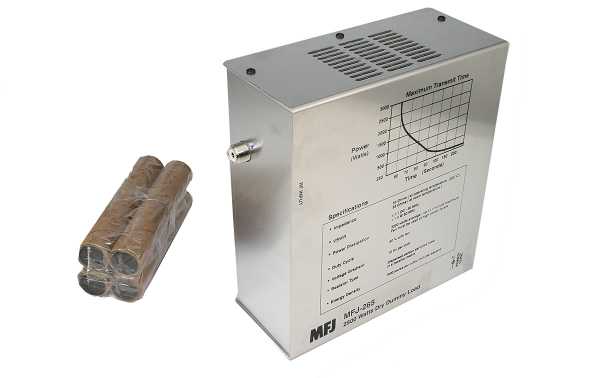 Charge fictive MFJ265 MFJ puissance maximale de 1 à 60 MHz 2,5KW