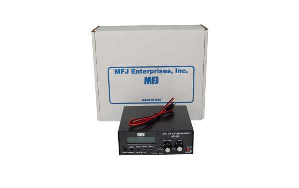 MFJ-464 MORSE CW Code Reader with Built-in Keyer