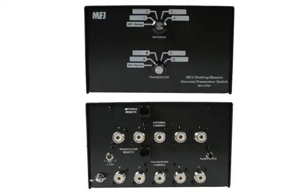 MFJ-4724 Conmutador de antena para 4 antenas y 4 transceptores