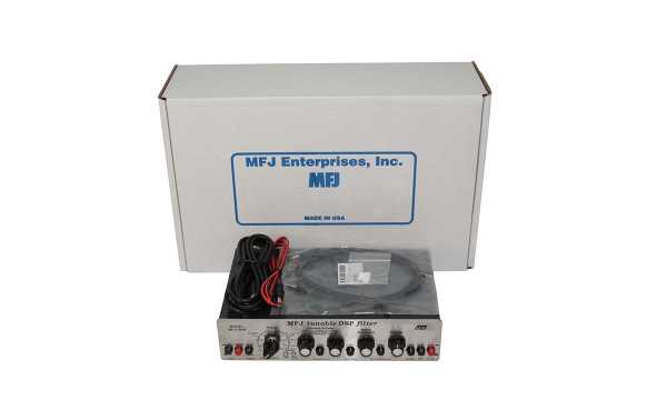 MFJ 784B Tunable DSP Audio Filter 15 filtros predefinidos.