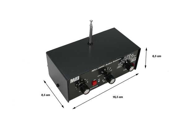MFJ 1020C Active Antenna for 300 Khz RX reception. at 40 Mhz. MFJ 1020C Active Antenna for 300 Khz RX reception. at 40 Mhz.