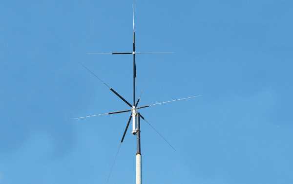 MFJ2389 Antena Vertical 8 bandas 80, 40, 20, 15, 10, 6, 2M 70CM  