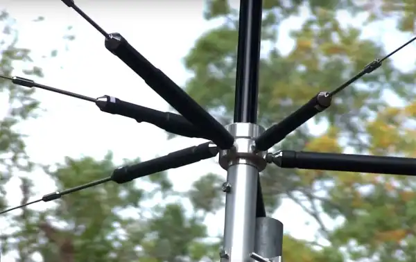 MFJ2389 Antena Vertical 8 bandas 80, 40, 20, 15, 10, 6, 2M 70CM 