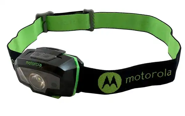 MOTOROLA MHM240 Headlight 240 lumens black and green