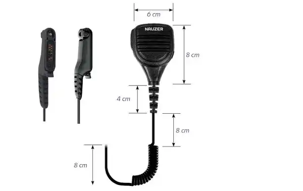 Micro-altavoz PTT para MOTOROLA Serie R7