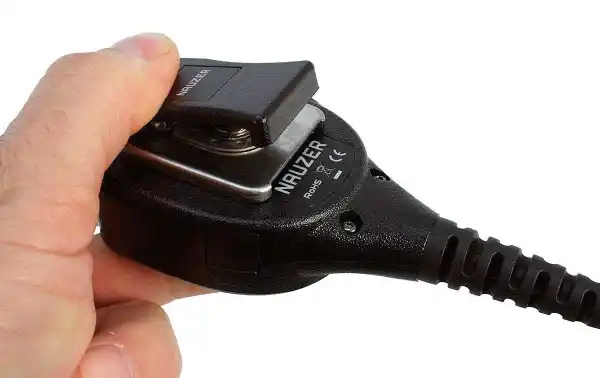 NAUZER MIA-120 R7 Pinza metálica giratoria 360°