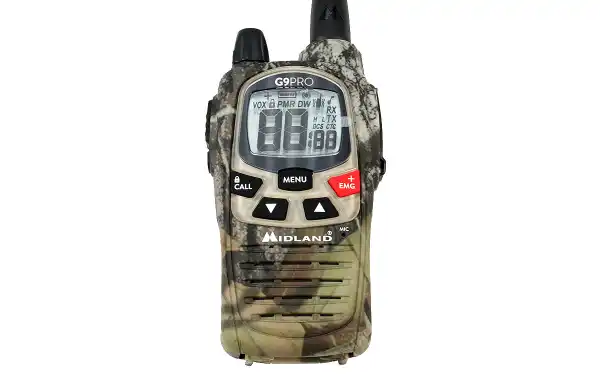 Walkie MIDLAND G9-PRO-MIMETIC gratuit utilisation PMR 446 + Pinganillo PIN19S