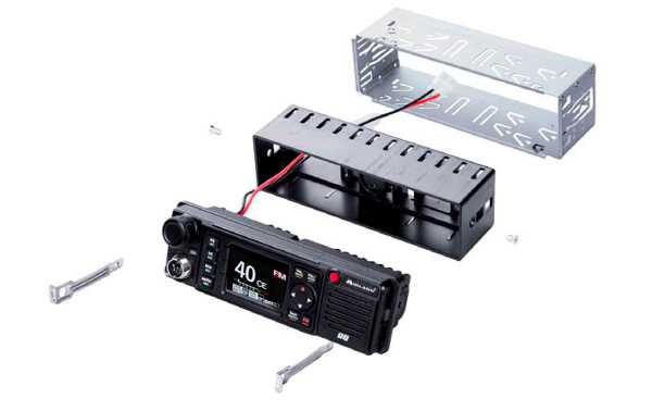 MIDLAND M-88 CB station 27 AM-FM 40 Channels, voltage 12-24 volts