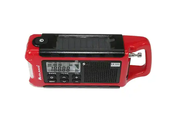 MIDLAND EK-200 Kit Emergencia Multiuso Radio ,Linterna, Bateria