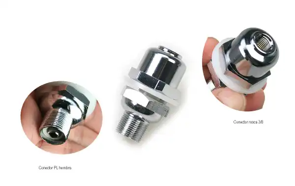 MIRMIDON BA-38 Base for antenna installation with 3/8 thread on support with female PL output connector.