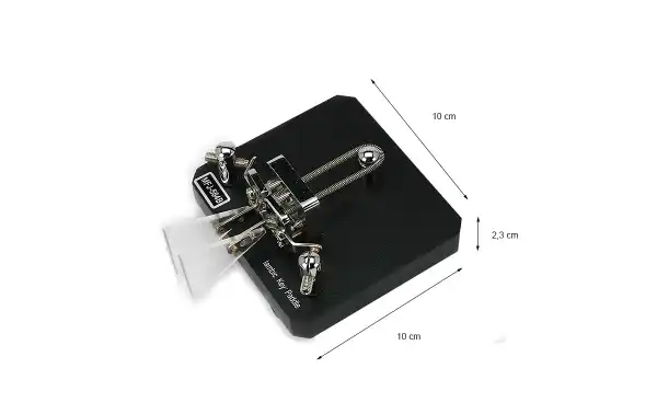 MFJ564-B MORSE Manipulator MFJ Telegraph Paddle Key Black