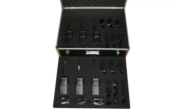 MALETA-XT420 KIT 6 Walkies Completos XT-420 + Maleta Kit 6 unidades