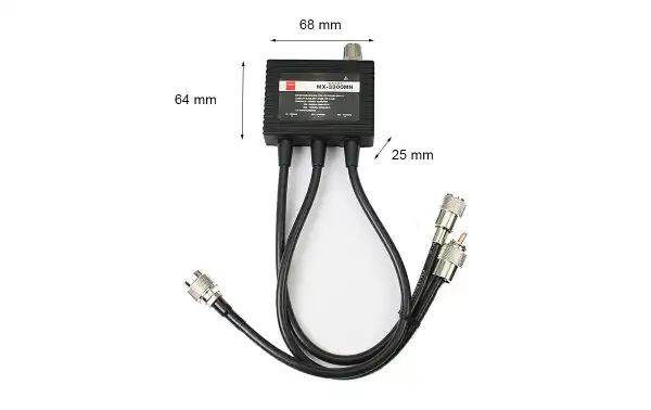  Triplexor 3 salida1,6 - 160 /350 - 500/ 850-1300 Mhz