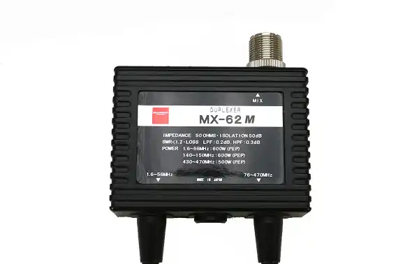 Diamond MX62M Duplexor 1,6-56 MHZ, 76-470 Mhz , valido para FT-857 /897 / FT991A etc. 