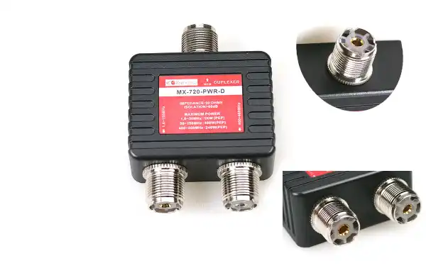 El MX-720-PWRD está diseñado para ofrecer un rendimiento confiable y de alta calidad, lo que es esencial en aplicaciones de radioaficionados donde la claridad y la estabilidad de la señal son cruciales.