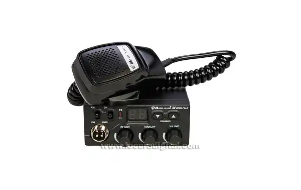 ZERO PLUS M MZEROPLUS MIDLAND CB 27 Mhz very small dimensions