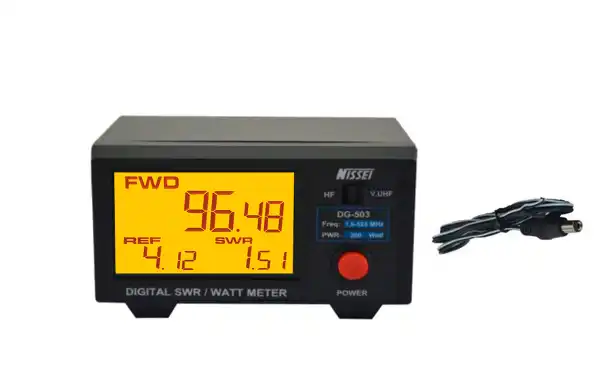 NISSEI DG-503 DIGITAL SWR+Watimetro HF/VHF/UHF 200W