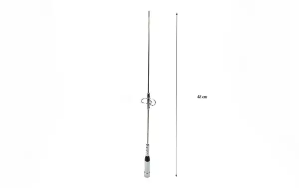 Falkos NR770S VHF-UHF dual band mobile antenna length 48 cm.