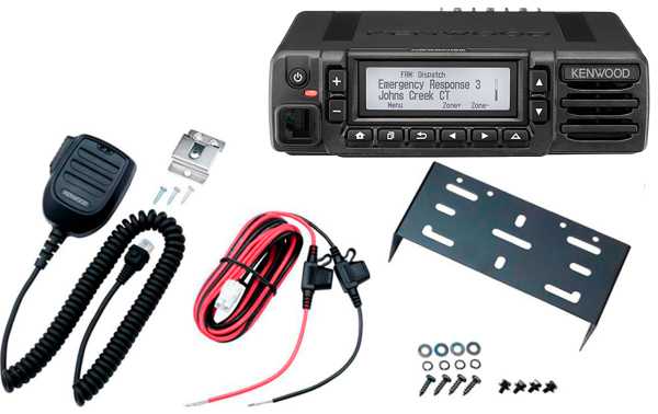 KENWOOD NX-3820E Emisora móvil UHF 406 - 470 Mhz. Analógica y Digital