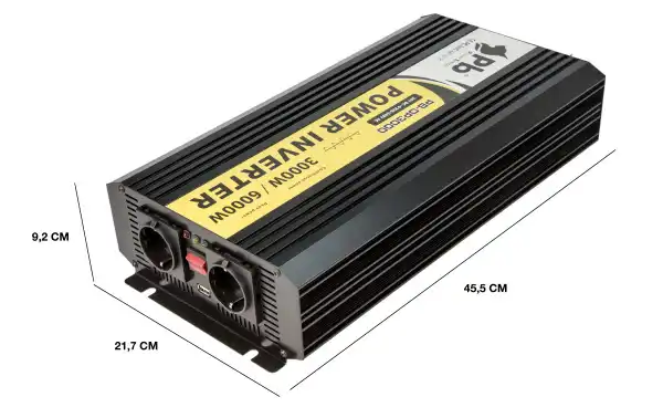 LAFI-243000NS Inversor Onda Senoidal Pura 24 volt - 220 volt.3.000 wats