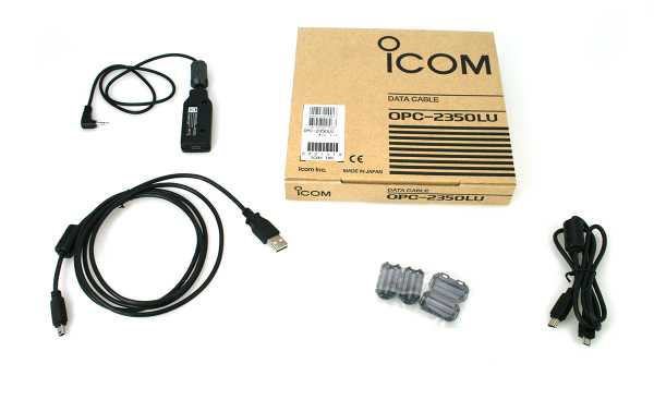 Cabo de dados USB OPC-2350LU ICOM. Androico, PC para IC-9700, IC-7100 etc