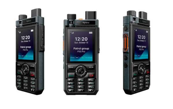 HYTERA P50 Pro walkie talkie POC LTE 4G con teclado y camara