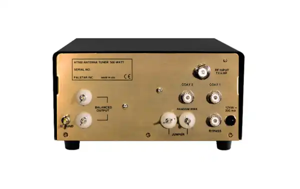 Cobertura de acoplador de antena AT500 PALSTAR HF1.8-30 MHZ / 160 a 6 metros