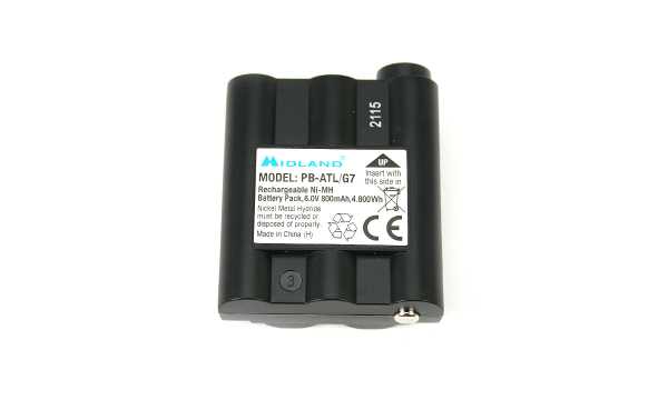 Batterie PB ATL /G7 pour Midland G7 - G9PRO Midland NAUTICO ATLANTIC