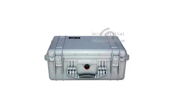 1550000180 Maleta de protección Plata, con espuma