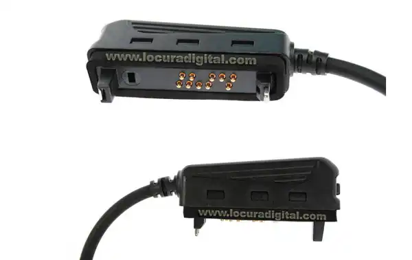 PIN229G2 micro-fone de ouvido walkie-talkie TETRA TETRAPOL MATRA EADS, INTELIGENTE e FÁCIL