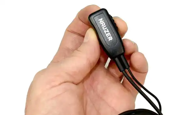 NAUZER PIN-229 R7 vista del PTT pulsador