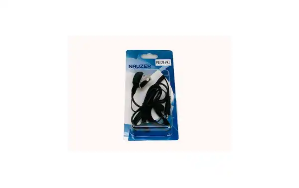 PIN29PKT Nauze Micro casque protège-oreille, haut de gamme noirs bouclés cordon pour KENWOOD PKT23