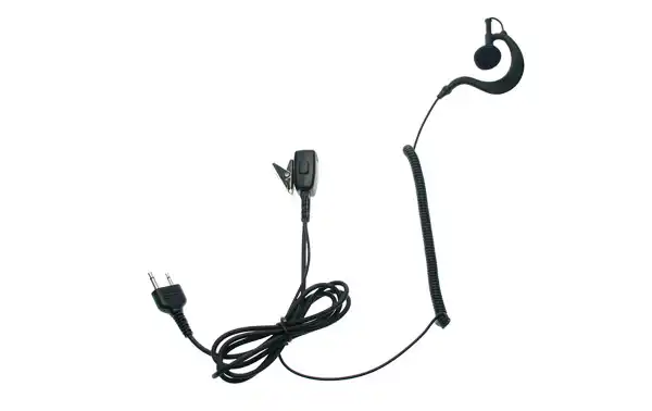 NAUZER PIN29-S Micro earmuff headset PTT curly black