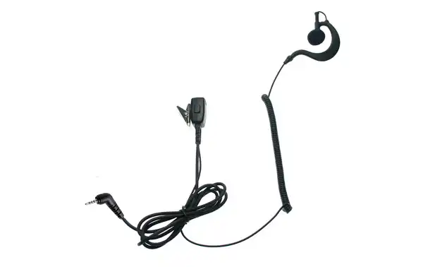PIN29-SP1 NAUZER micro-earphone curly black cable