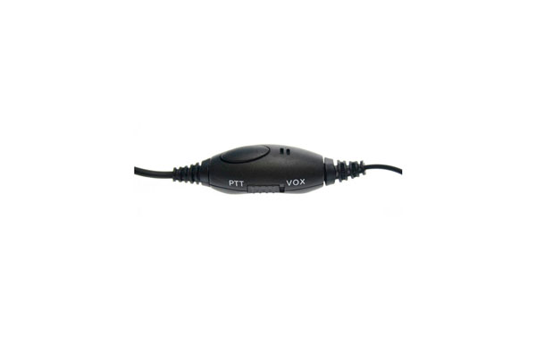Nauzer PIN-30-Y4. High quality micro-earphone with VOX and PTT system. For YAESU VERTEX handhelds