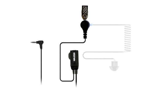 NAUZER PIN-39-MM35 Tubular Micro-Headset LUTHOR TL-72, POLMAR GEMNI