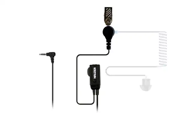 NAUZER PIN-39-MM35 Microfone de ouvido tubular LUTHOR TL-72, POLMAR GEMNI