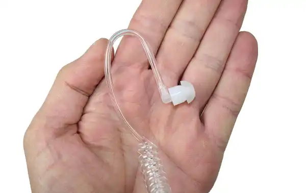 NAUZER PIN-39-MM35 Microfone de ouvido tubular LUTHOR TL-72, POLMAR GEMNI