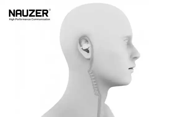 NAUZER PIN-39 R7 vista en la oreja valido para izquierda y derecha