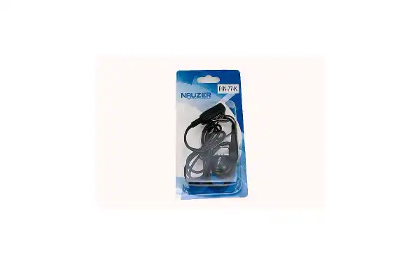 PIN77K NAUZER closed micro-headset earmuff, straight cable, Kenwood, Luthor, etc ...