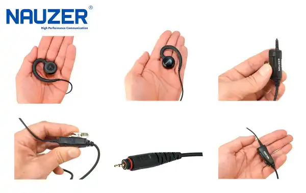 Soporte de Oreja Engomado: Dispone de un soporte de oreja engomado para mayor comodidad. Este tipo de soporte suele mejorar la estabilidad y la comodidad durante un uso prolongado.